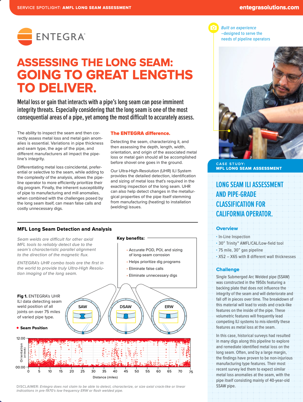 AMFL Long Seam Assessment Flyer